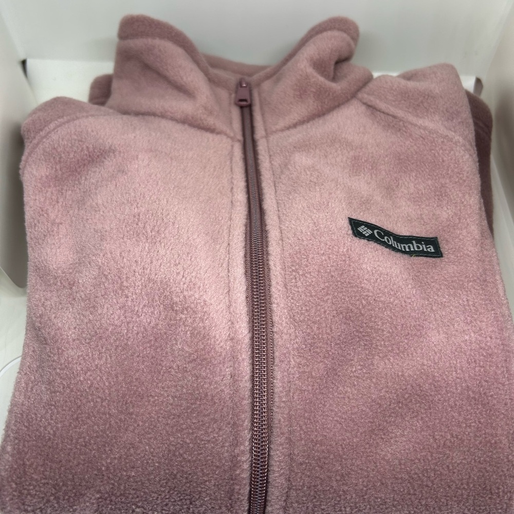 Columbia Dusty Rose Fleece Jacket